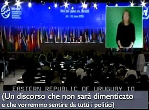 Il discorso del presidente dell'Uruguay alle Nazioni Unite