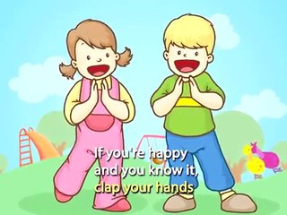 Kids Sing Along: If Youre Happy and You Know it (with lyrics)