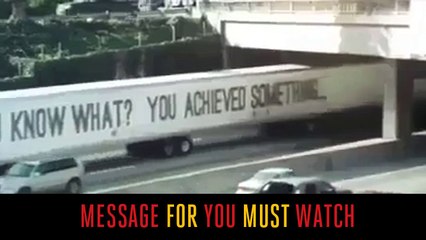 Message For You Only Must WAtch