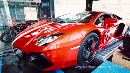 Lamborghini Aventador Dyno Run [MAX SPEED] - Aweso