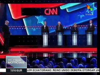 Download Video: EE.UU.: precandidatos demócratas debaten sobre propuestas electorales