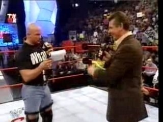 Austin signs for Raw (01/04/2002)