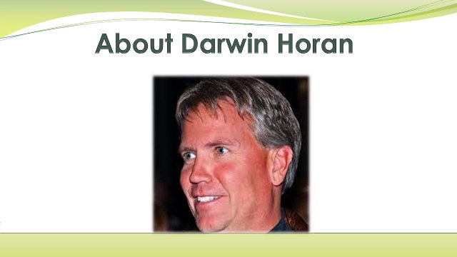 About Darwin Horan