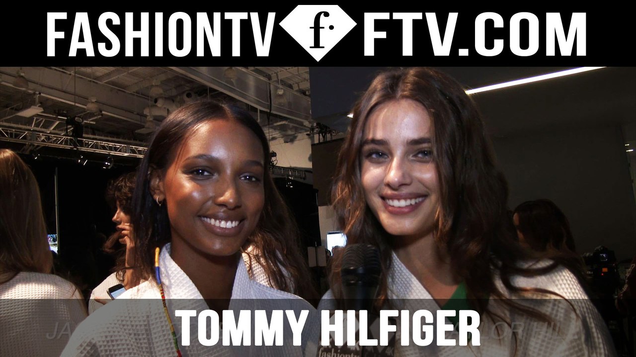 Hairstyle at Tommy Hilfiger Spring 2016 New Yor...
