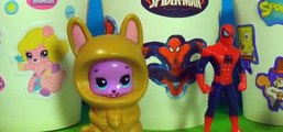 10 Play-Doh ICE CREAM surprise eggs MARVEL SpiderMan Disney Cars HELLO KITTY Disney Princess [Full Episode]