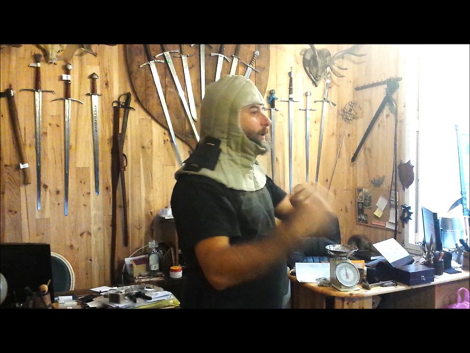 Cagoule gamboisée de béhourd