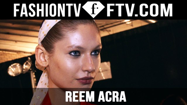 Makeup at Reem Acra Spring 2016 New York Fashion Week | FTV.com