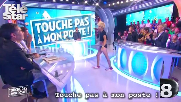 Touche pas à mon poste ! Bertrand Chameroy en slip imite la danse de Matthieu Delormeau - Mercredi 14 octobre 2015.mp4