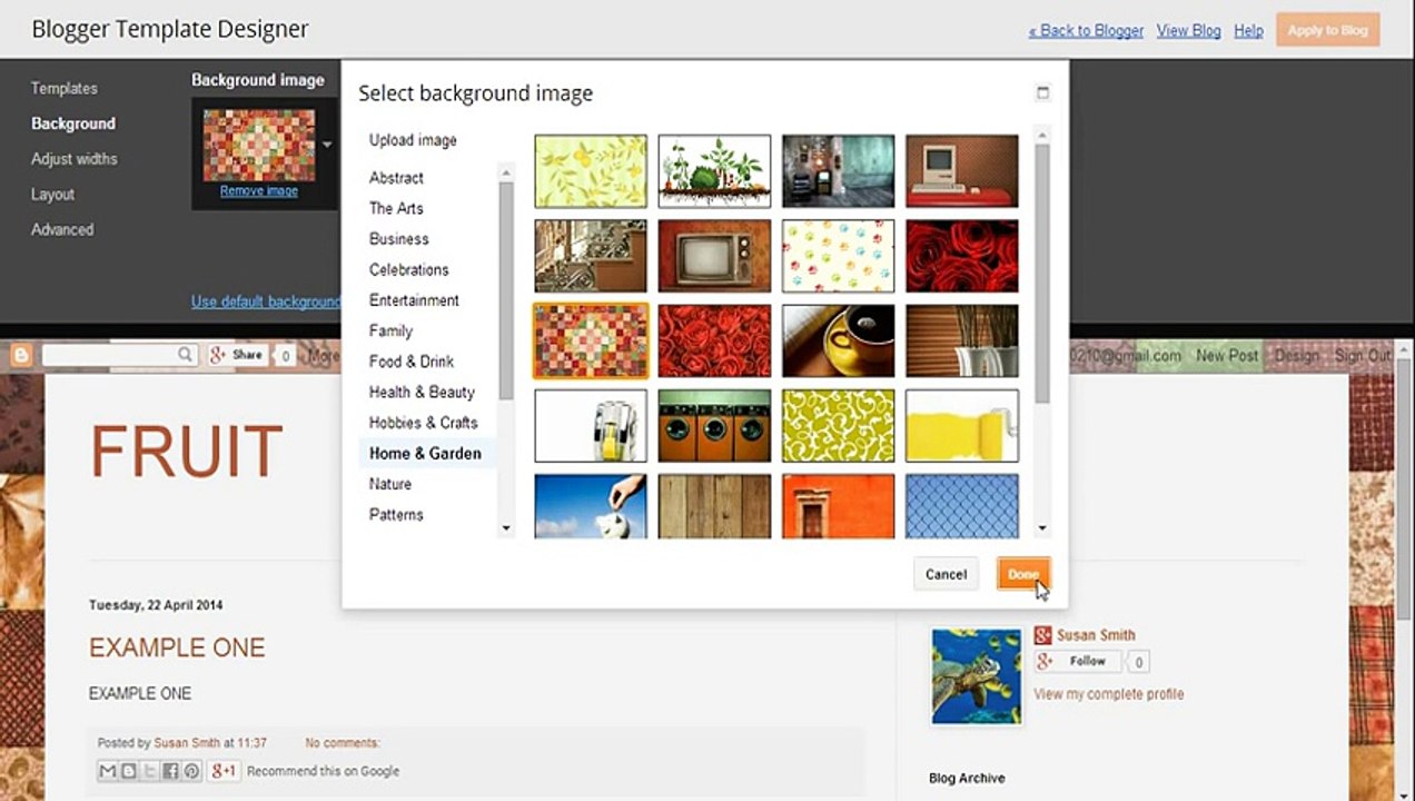 How to Edit Customize Google Blogger Blog Templates Tutorial 2014 HD