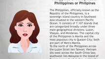 Philippines or Phillipines or Phillippines or Philipines