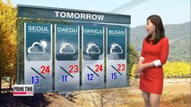 Mild and bright afternoon to persist tomorrow