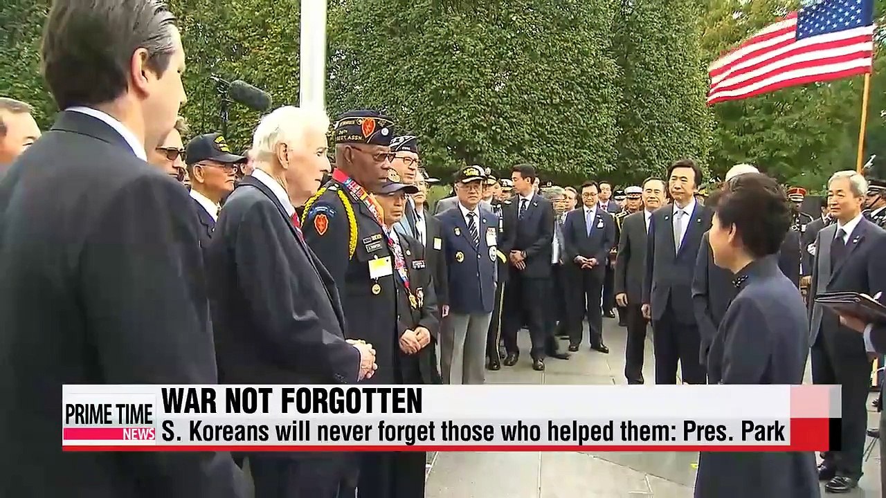 President Park vows stronger S. Korea-U.S. alliance