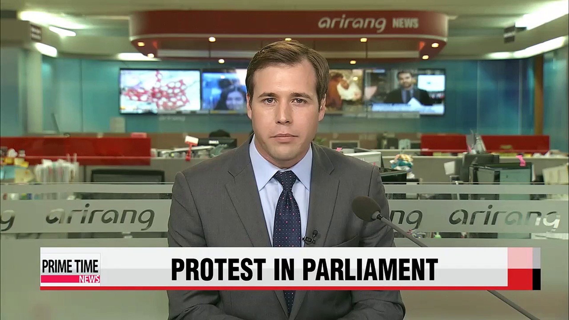 Teargas released in Kosovo parliament