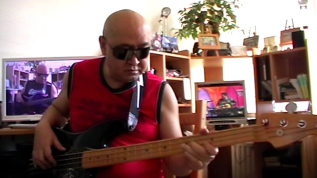 Batuka No One To Depend On, Live In Mexico, SANTANA HD1080 m1 Basscover Bob Roha