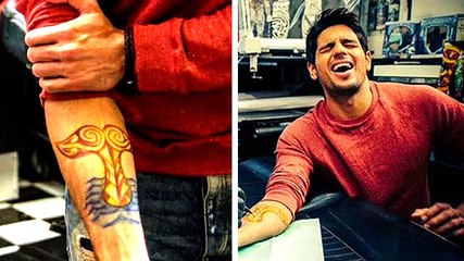 Sidharth Malhotra Has A New Tattoo