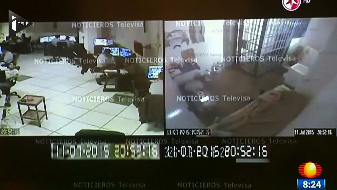 Mexique : une nouvelle vidéo de l'évasion spectaculaire d'"El Chapo"