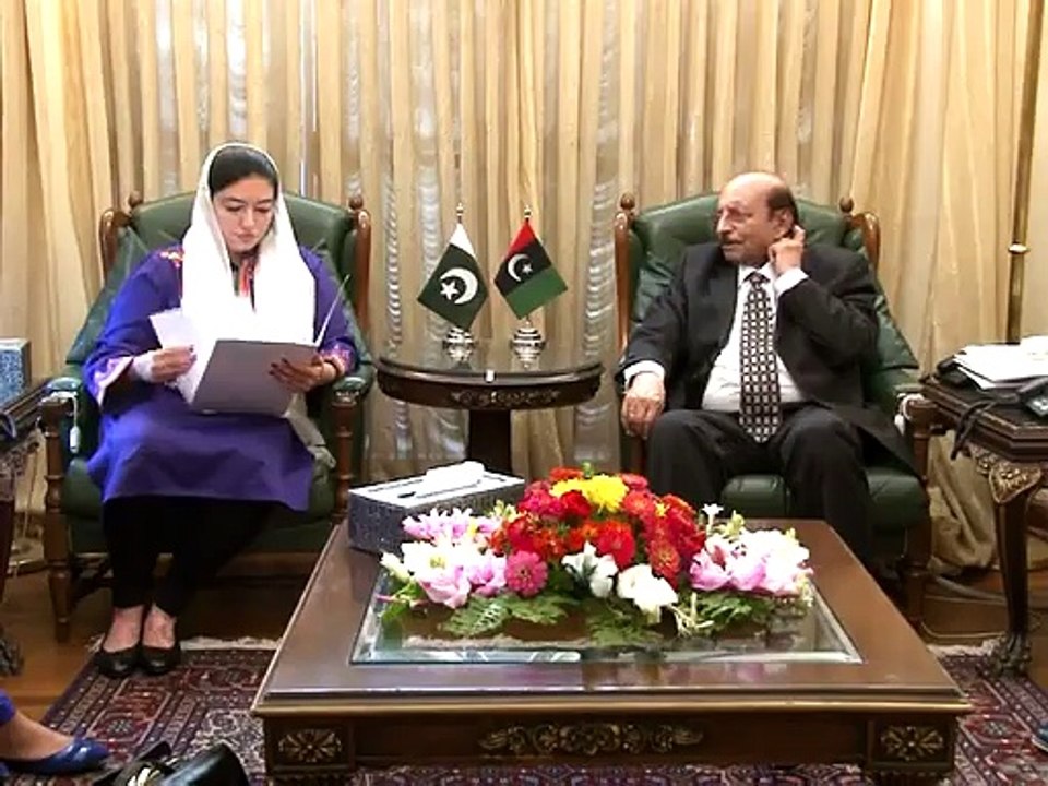ASIFA BHUTTO MEETING CM SINDH  (15-10-2015)
