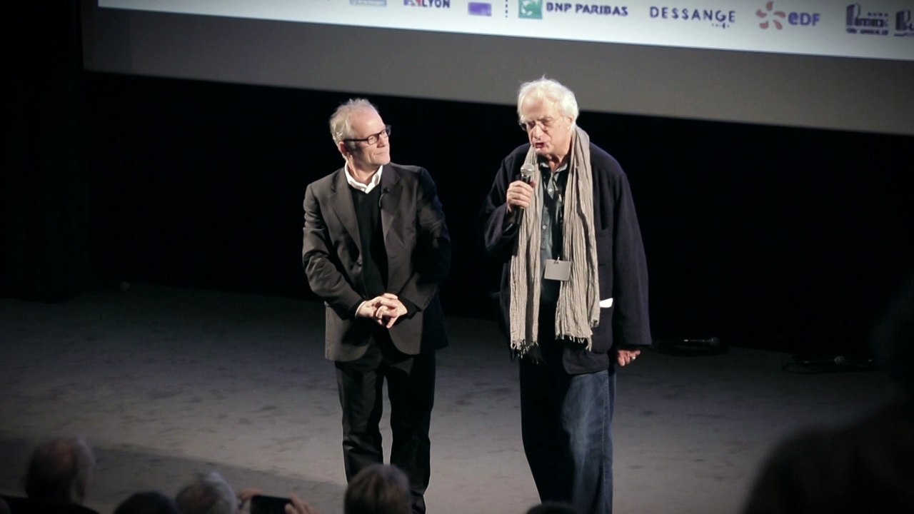 Presentation de Bertrand Tavernier au Festival de Lyon