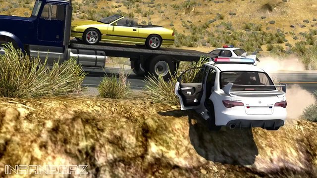 BeamNG Drive Trucks Vs Cars #4 - Gameplay Dailymotion