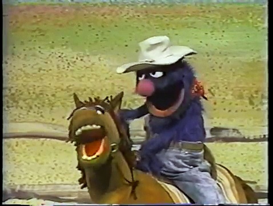 Classic Sesame Street - Marshal Grover at the Short Branch Cafe