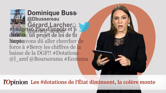 #tweetclash : Baisse des #dotations de l'État, les élus locaux grondent #départements