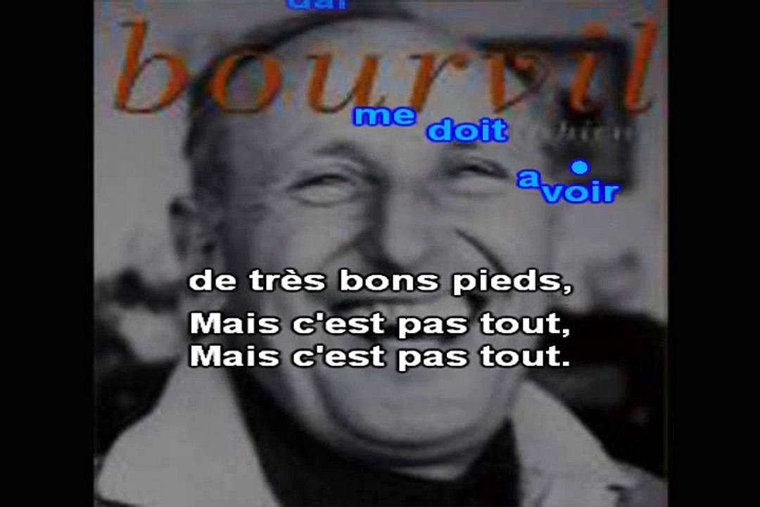 Bourvil La tactique du gendarme karaoké Joseph BULLA