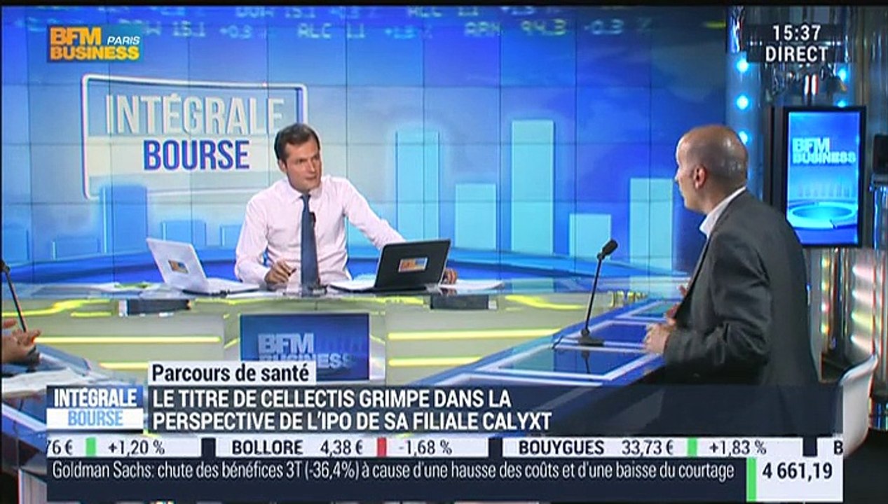 Le parcours de santé: "Cellectis envisage d'int...