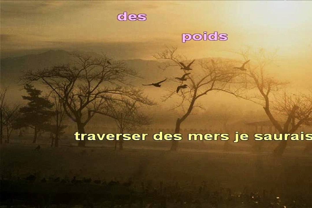 Céline Dion Je sais pas karaoké Joseph BULLA