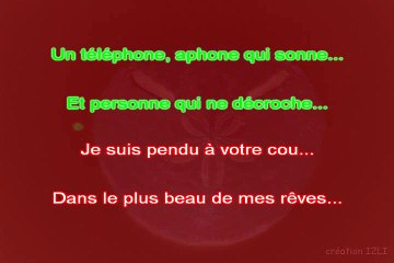 Cali C'est quand le bonheur karaoké Joseph BULLA