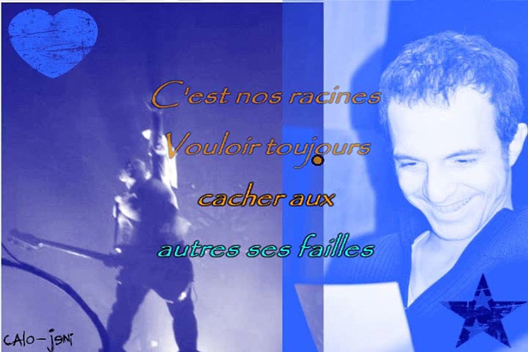 Calogero Prendre Racine karaoké Joseph BULLA