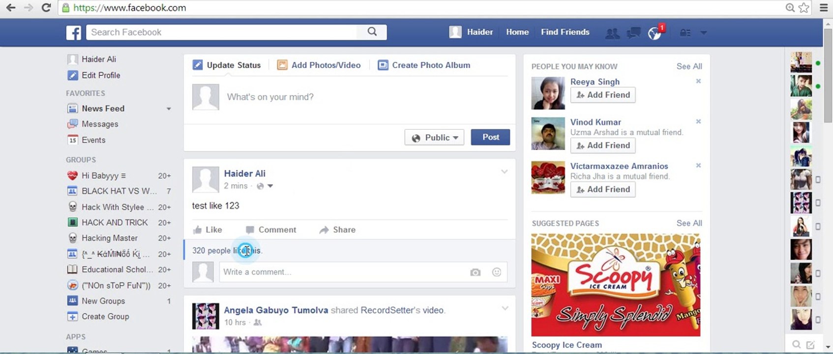 NEW way to get 1000 likes TO FACEBOOK in a second