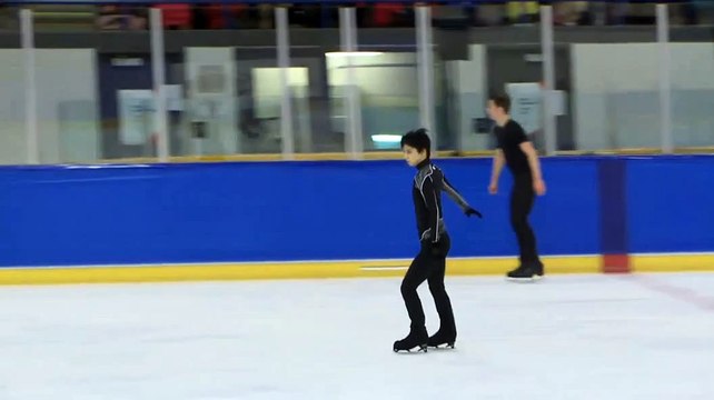 Yuzuru Hanyu Autumn Classic International Practice 20151015 SEIMEI