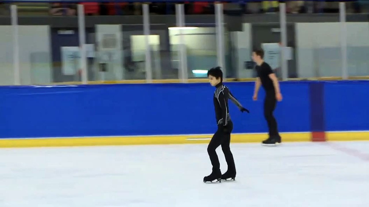 Yuzuru Hanyu Autumn Classic International Practice 20151015 SEIMEI