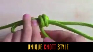 Tie A Unique Knott