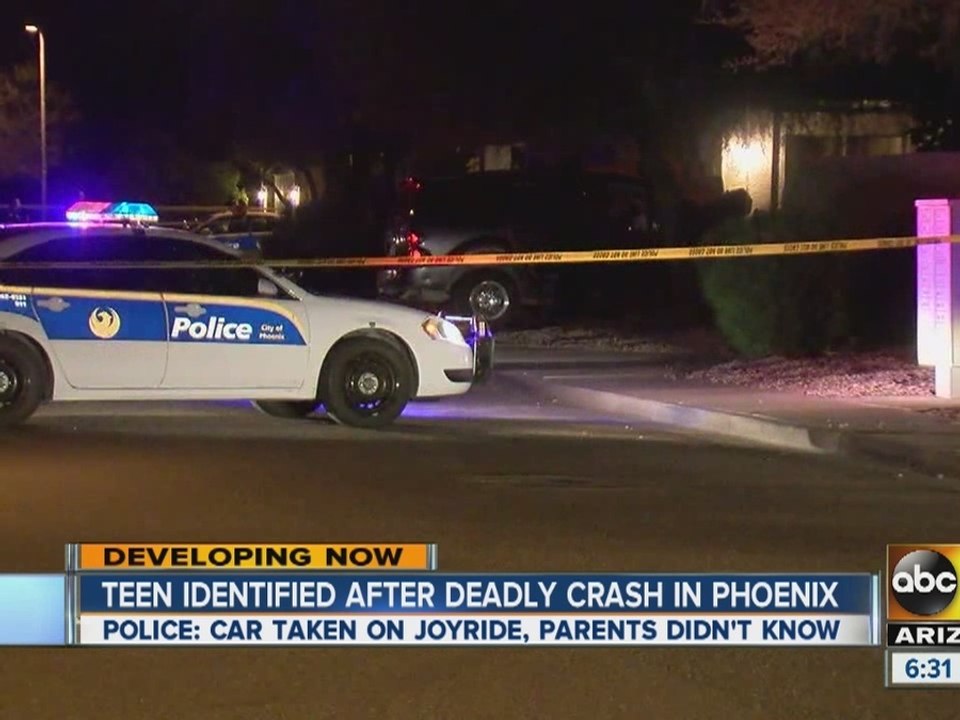 14-year-old killed after SUV slams into wall