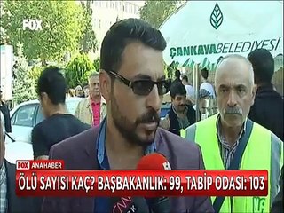 Ankara Katliamında Hayatını kaybedenlerin sayısı kaç Başbakanlık 99, Tabipler odası 103 diyor