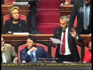 Roma - Del Barba: Sul finanziamento ai partiti noi trasparenti, da M5S fiction del fango (14.10.15)
