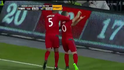 Gol Indah Giovinco  vs New York Red Bulls