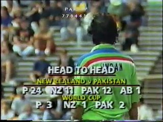 Pakistan VS New Zealand World Cup 1992 Semi Final - Part 1
