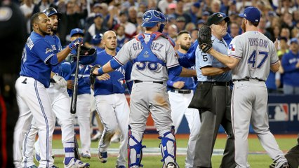 Blue Jays, Rangers Benches Clear Twice in Wild 7th Inning of Game 5 of ALDS