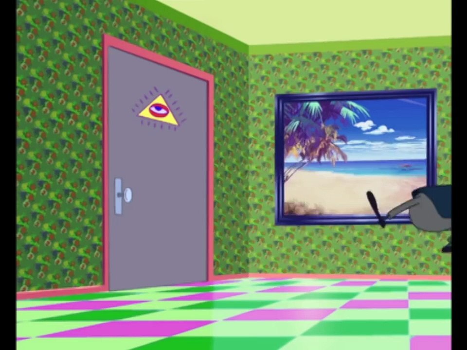 oogy boogy man oggy and the cockroaches what a dump