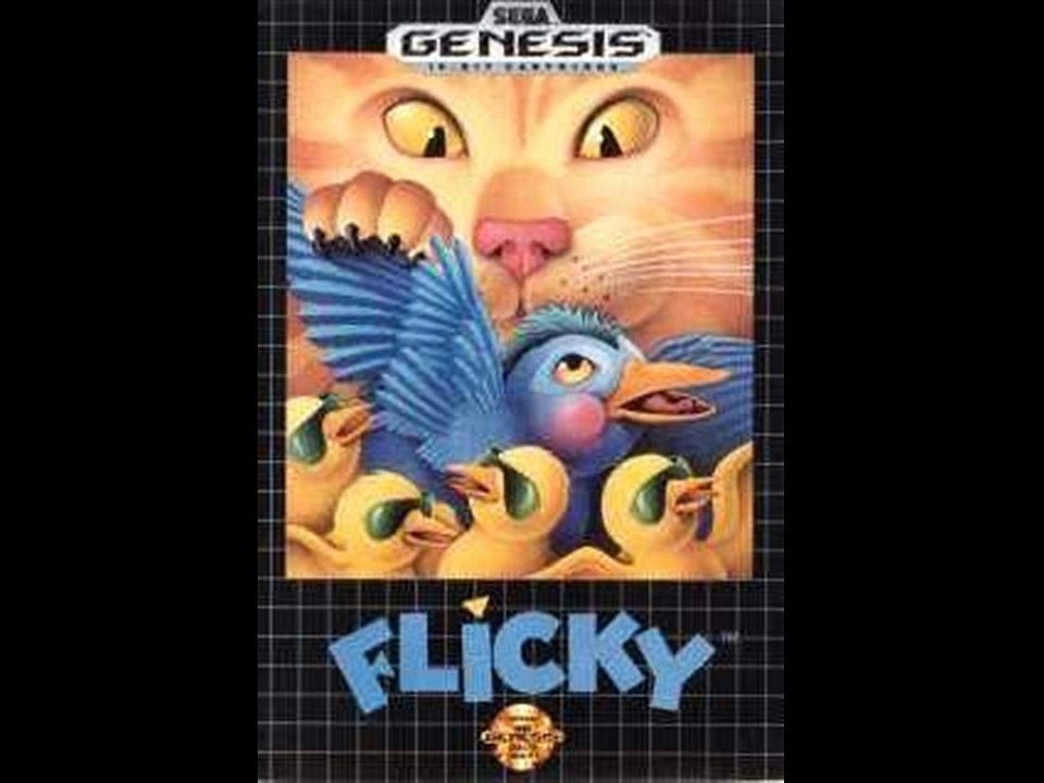 Short Gameplay: Flicky (Genesis)