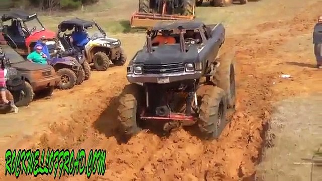 Monster truck Ford vs Chevy | Monster truck pulling | Collection of mud trucks videos