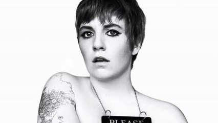 Dunham Naked Again For Harper's Bazaar