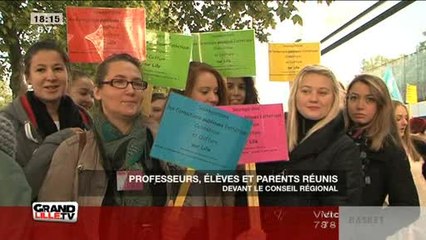 Professeurs, élèves et parents réunis