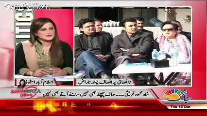 Akbar Babar Criticising Imran Khan For Choosing Aleem Khan In NA - 122 Election..