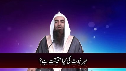 Mohr-e-Nabuwat ki Kiya Haqeeqat Hai? Syed Tauseef-ur-Rehman Rashidi Hafizahullah