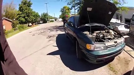 Tornou um velho Subaru a diesel em algo incrível!!!