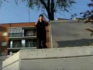 Le parkour y street stunt