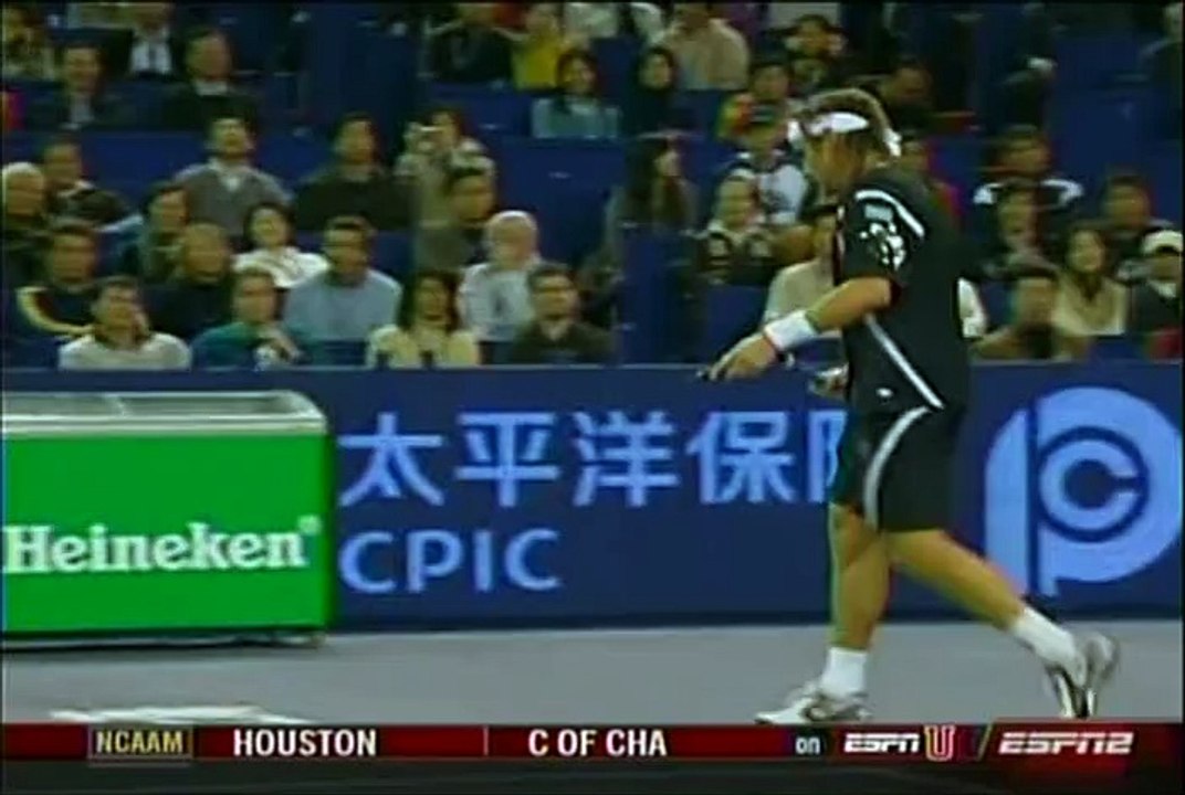 Roger Federer vs David Ferrer (2007 Tennis Masters Cup - Final) - Set3